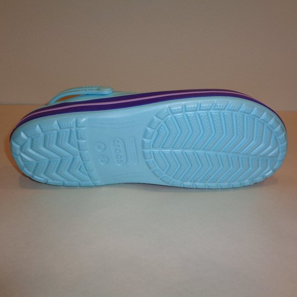 Crocs Size 13 CROCBAND New Blue Clogs Loafers main image 6